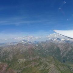 Flugwegposition um 12:18:34: Aufgenommen in der Nähe von 39040 Freienfeld, Autonome Provinz Bozen - Südtirol, Italien in 3074 Meter